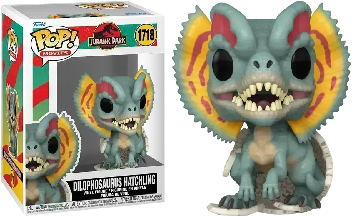 FUN75984 Jurassic Park - Dilophosaurus Hatchling Pop! Vinyl - Funko - Titan Pop Culture