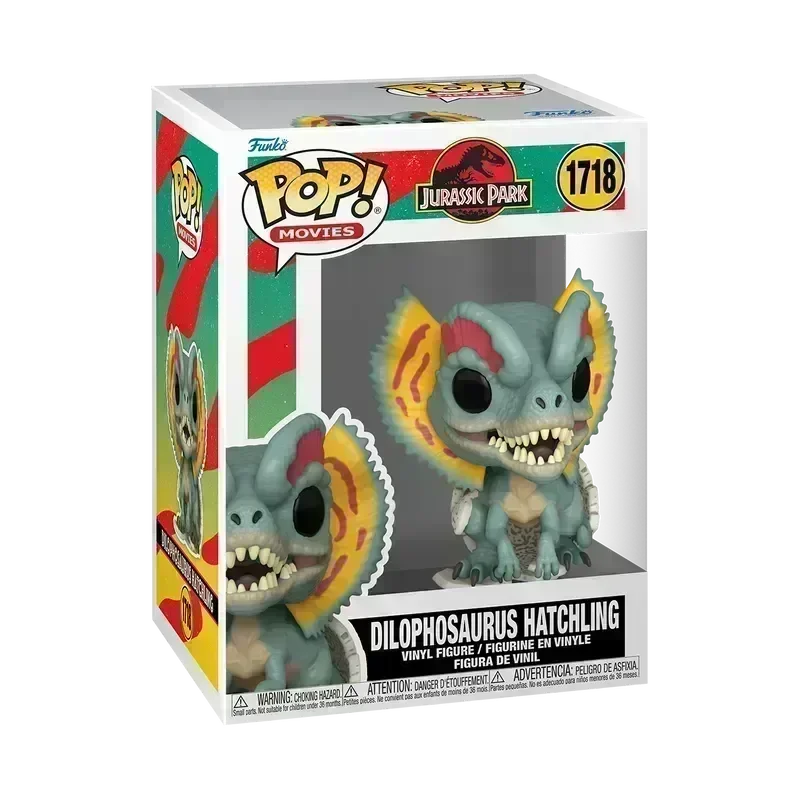 FUN75984 Jurassic Park - Dilophosaurus Hatchling Pop! Vinyl - Funko - Titan Pop Culture