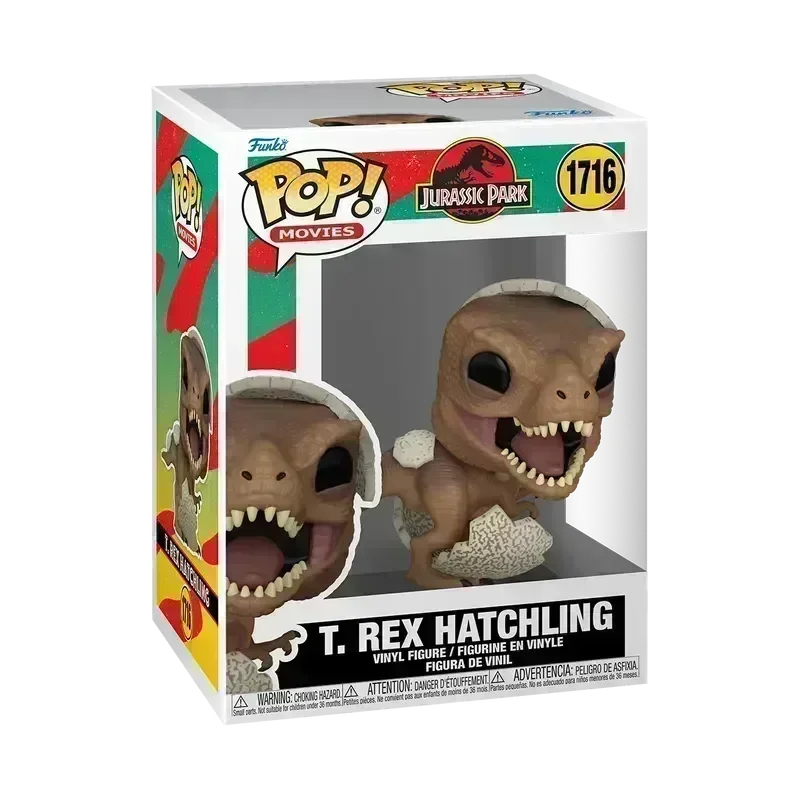 FUN75986 Jurassic Park - T. Rex Hatchling Pop! Vinyl - Funko - Titan Pop Culture
