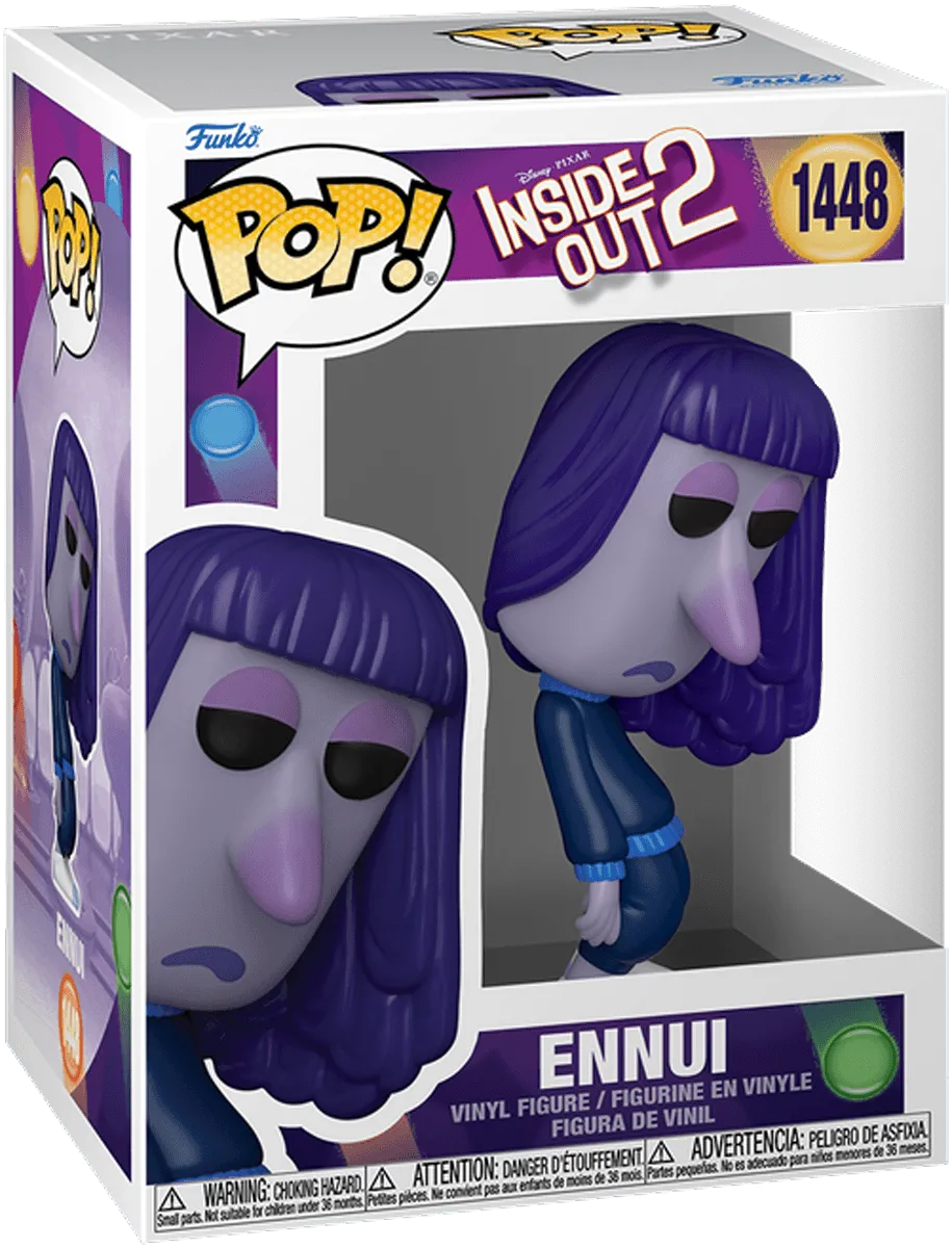 FUN75997 Inside Out 2 - Ennui Pop! Vinyl - Funko TBA - Titan Pop Culture