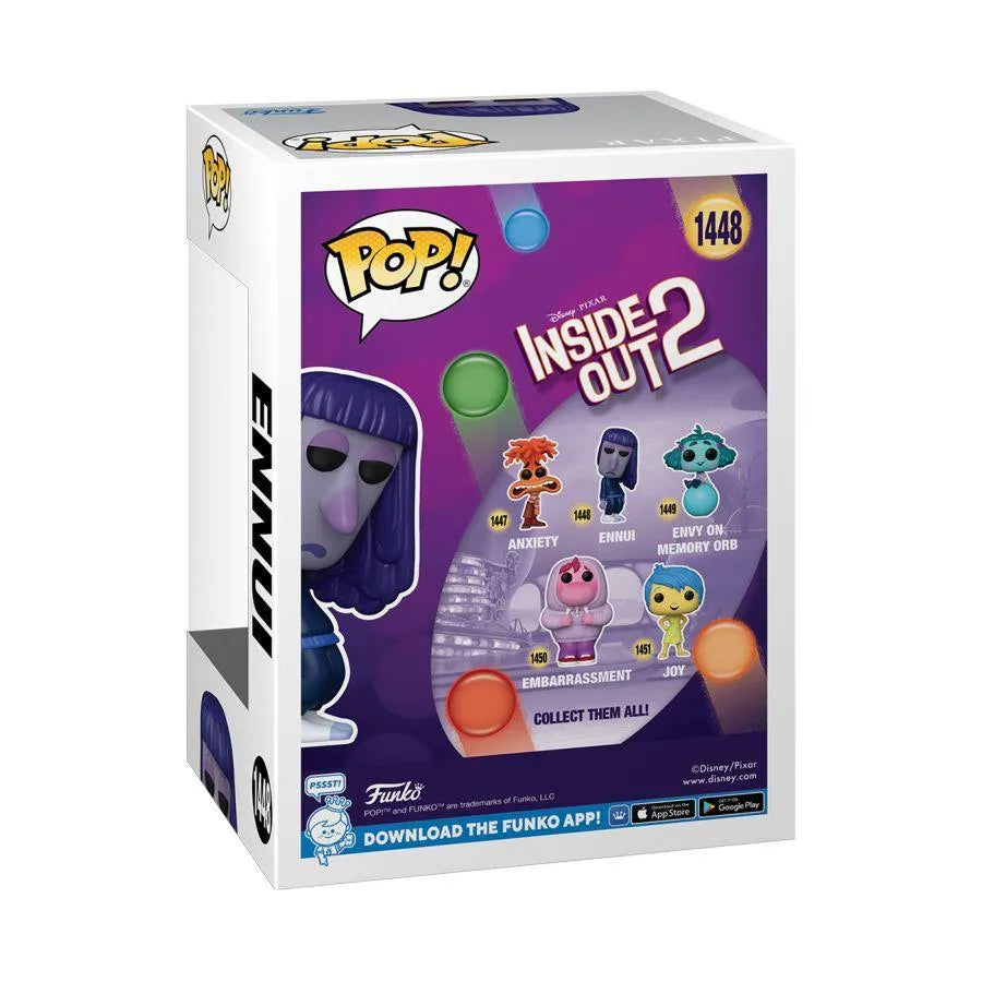 FUN75997 Inside Out 2 - Ennui Pop! Vinyl - Funko TBA - Titan Pop Culture