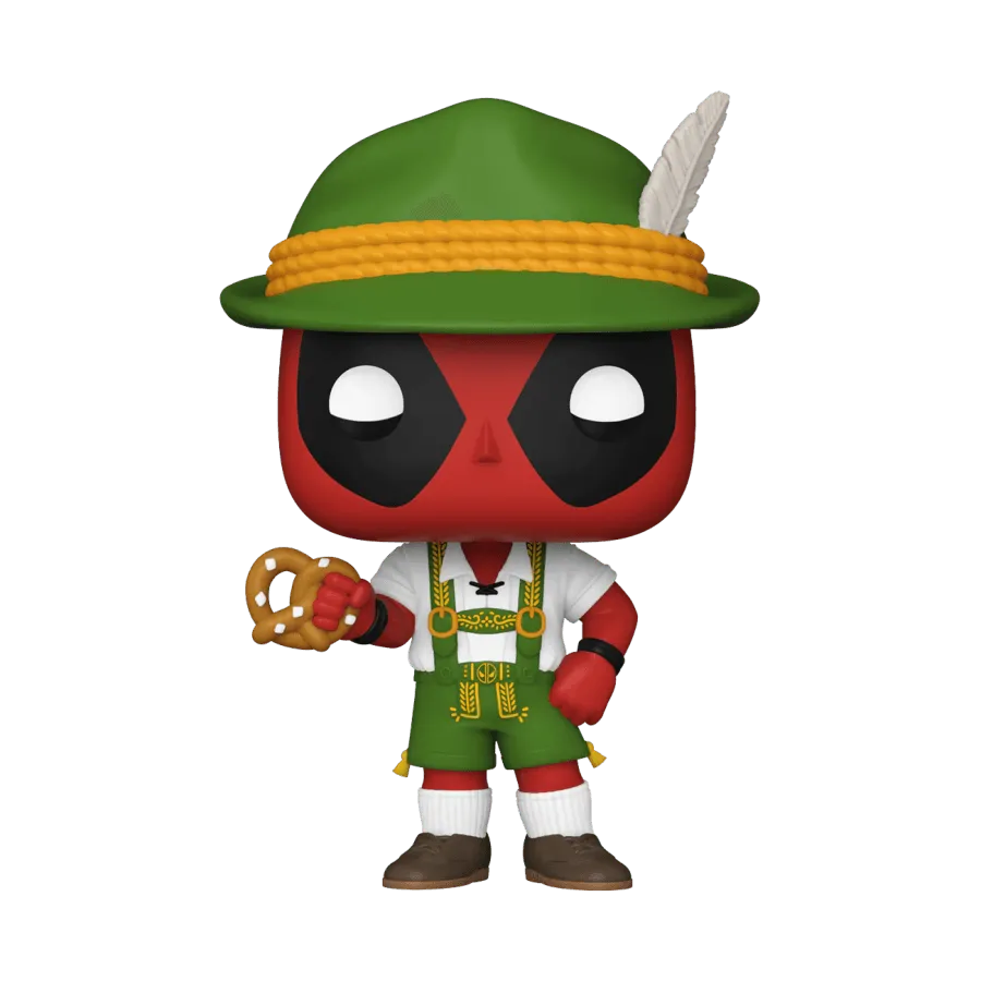 FUN76076 Deadpool - Lederhosen Pop! Vinyl - Funko - Titan Pop Culture