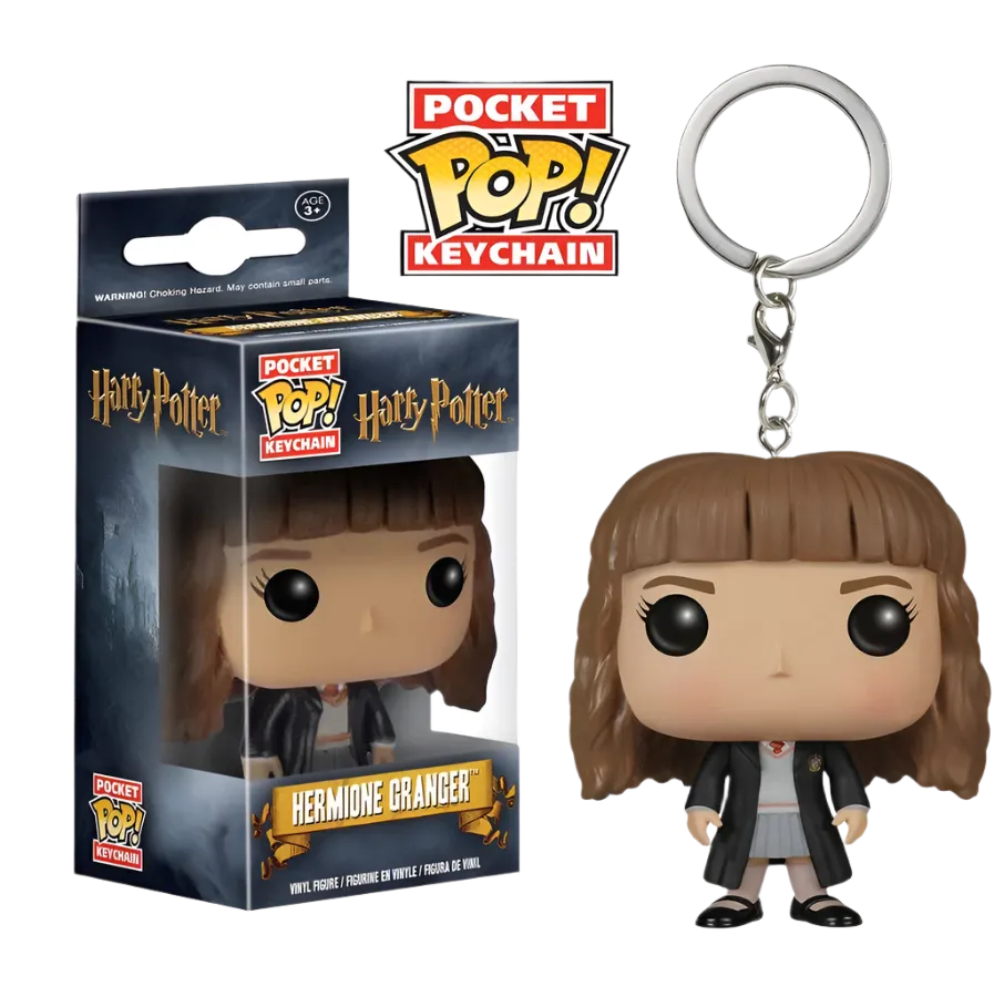 FUN7617 Harry Potter - Hermione Pocket Pop! Keychain - Funko - Titan Pop Culture