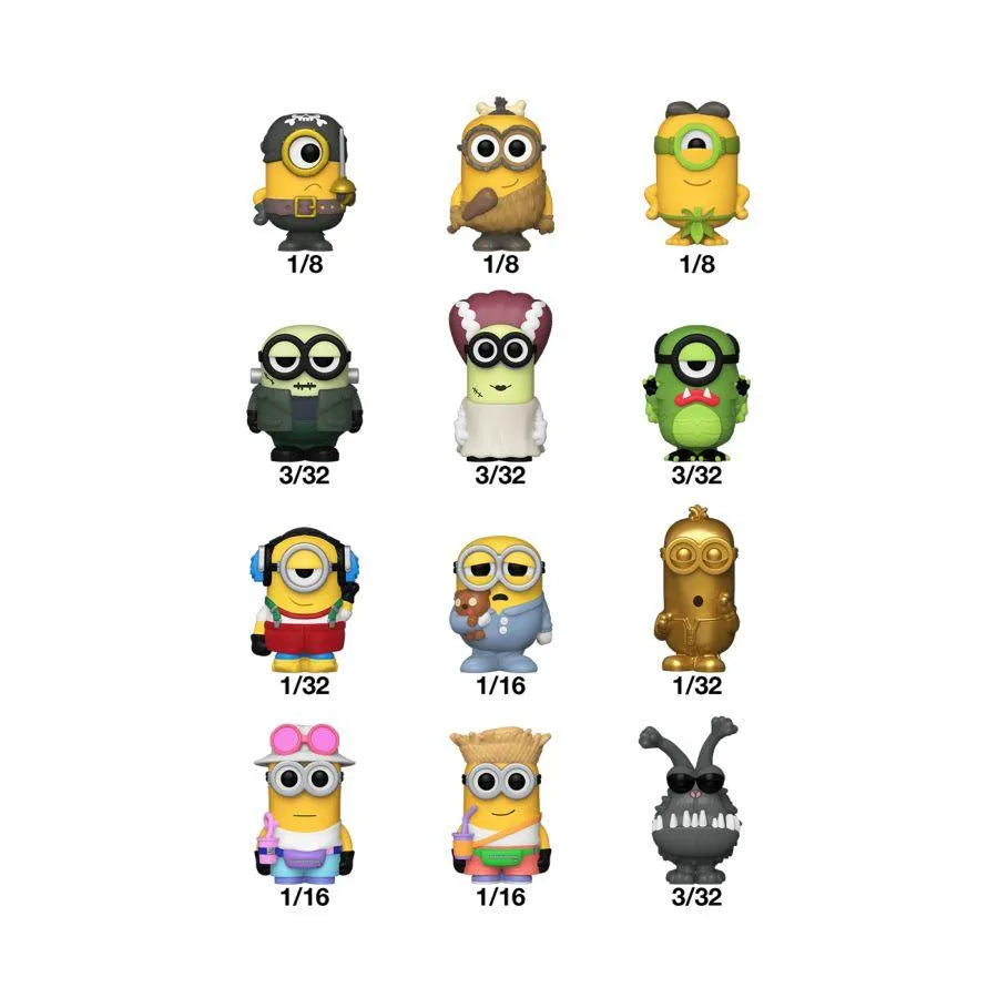 FUN76382 Minions - Bitty Pop! Blind Bag Assortment (Display of 32) - Funko - Titan Pop Culture
