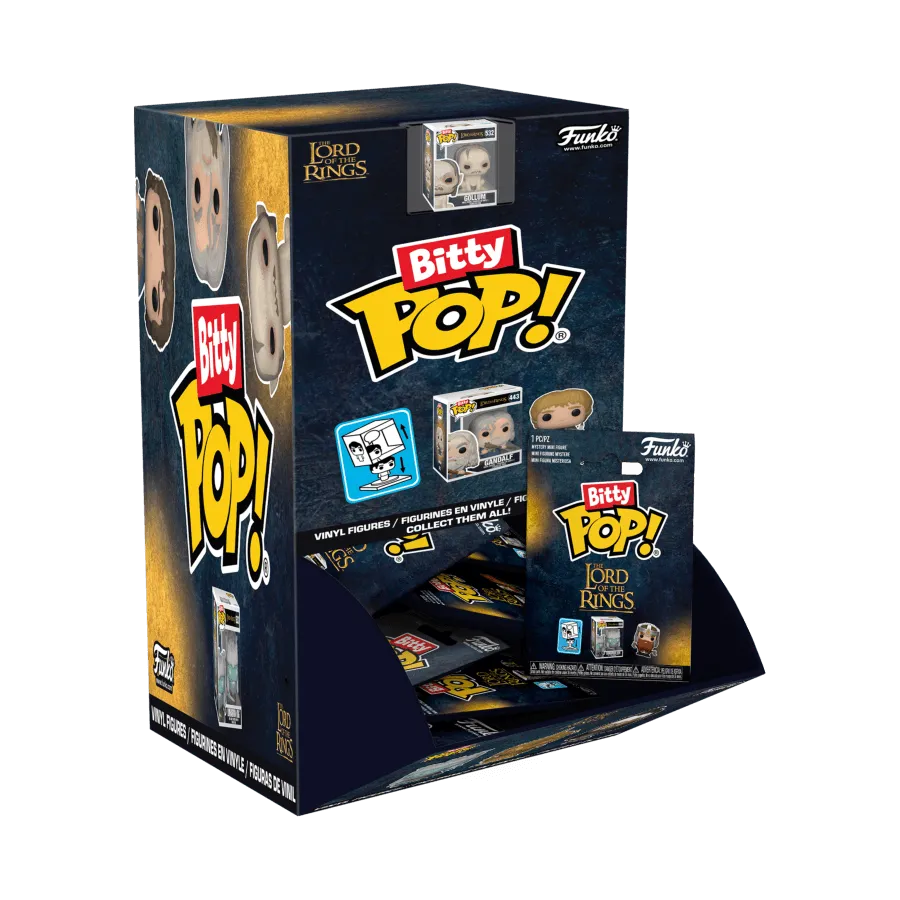 FUN76399 The Lord of the Rings - Bitty Pop! Blind Bag Assortment (Display of 36) - Funko - Titan Pop Culture