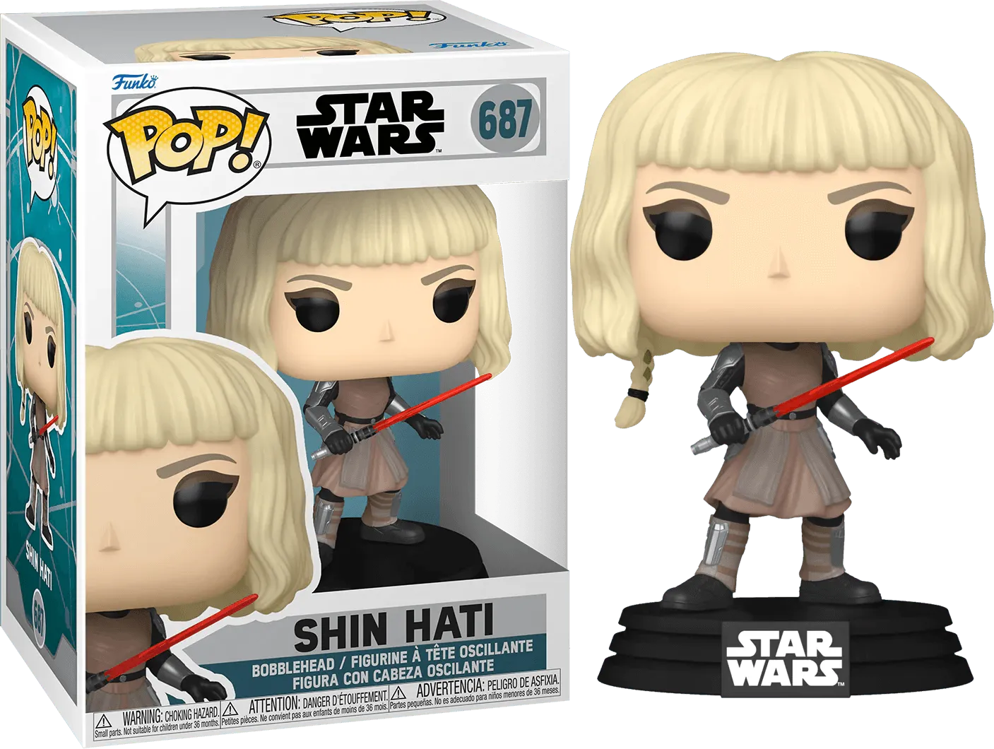 FUN76543 Star Wars: Ahsoka (TV) - Shin Hati Pop! Vinyl - Funko - Titan Pop Culture