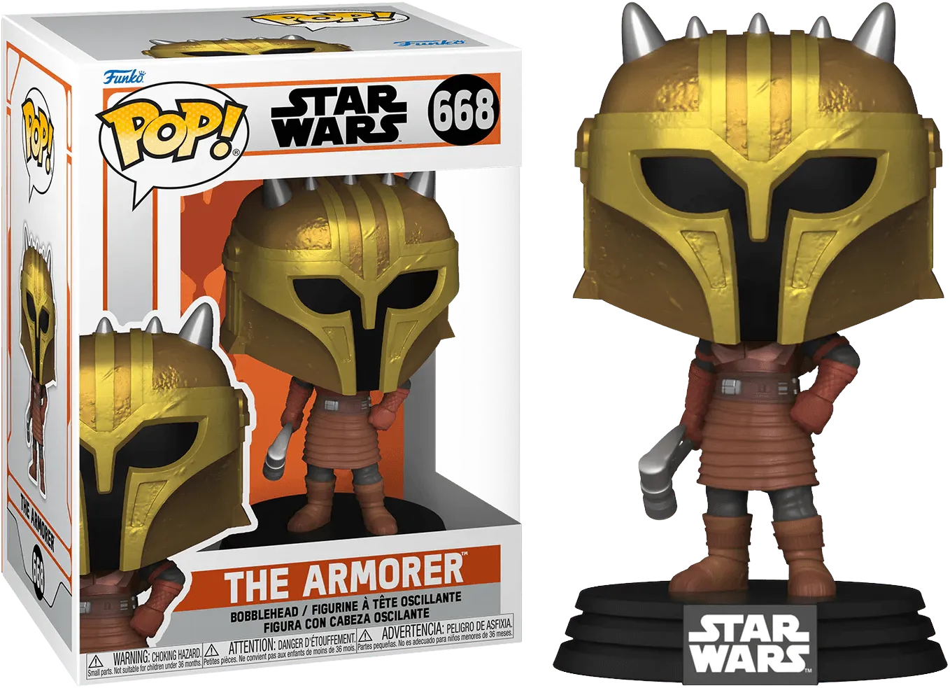 FUN76554 Star Wars: Mandalorian - The Armorer! Pop! Vinyl - Funko - Titan Pop Culture
