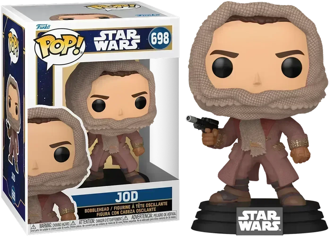 FUN76731 Star Wars: Skeleton Crew - Jod Pop! Vinyl - Funko - Titan Pop Culture