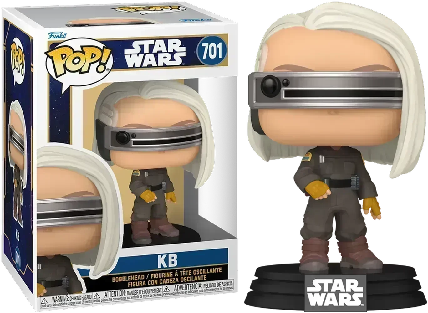 FUN76732 Star Wars: Skeleton Crew - KB Pop! Vinyl - Funko - Titan Pop Culture