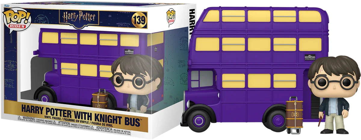 Harry Potter - Harry Potter with Knight Bus Pop! Ride