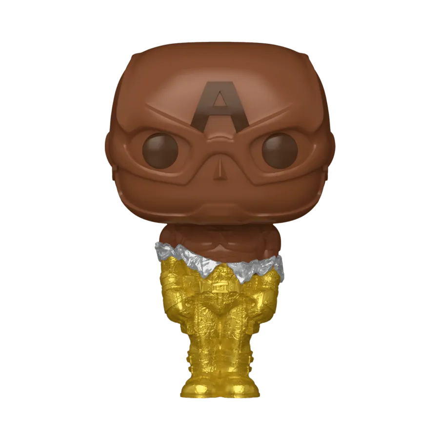 FUN77170 Marvel Comics - Captain America (Easter Chocolate) Pop! Vinyl - Funko - Titan Pop Culture