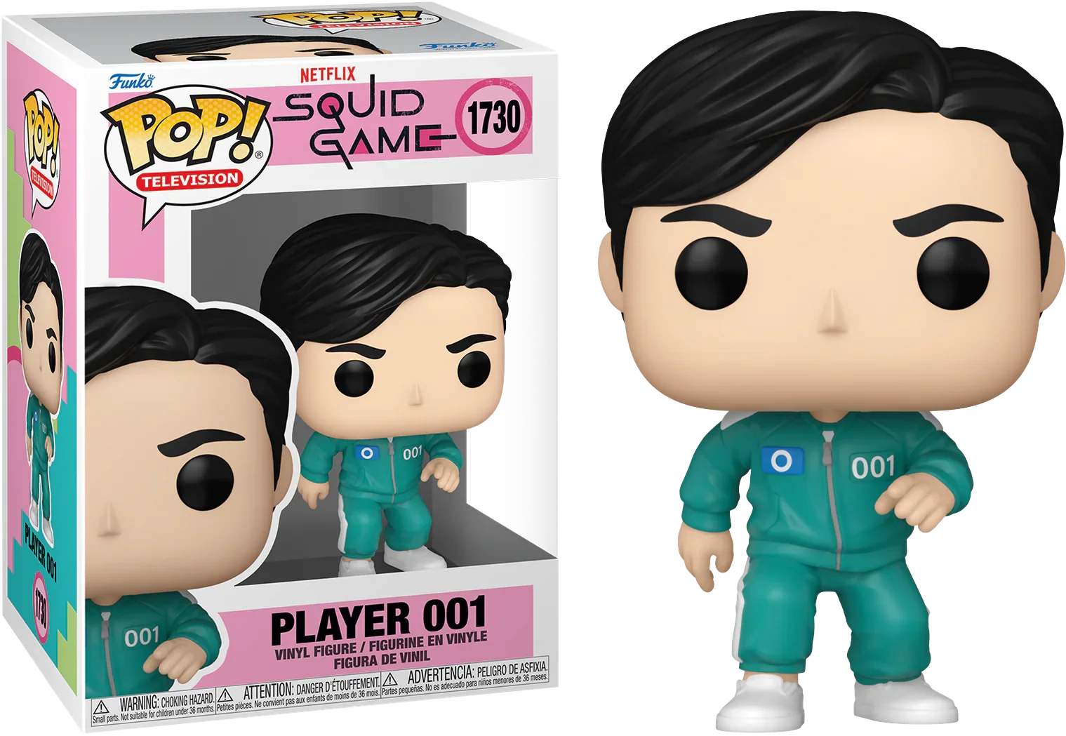 FUN79733 Squid Game - Player 001 Pop! Vinyl - Funko - Titan Pop Culture