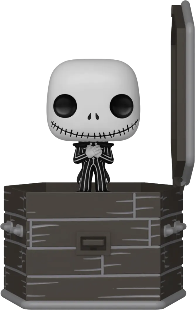 FUN79910 The Nightmare Before Christmas - Jack Pocket Coffin Poppers! - Funko - Titan Pop Culture