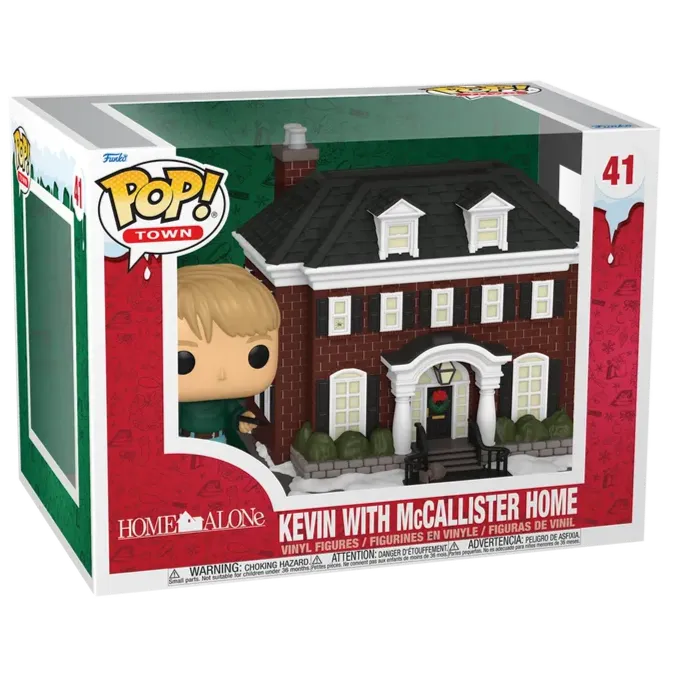 FUN80042 Home Alone - Kevin with McCallister Home Pop! Town - Funko - Titan Pop Culture