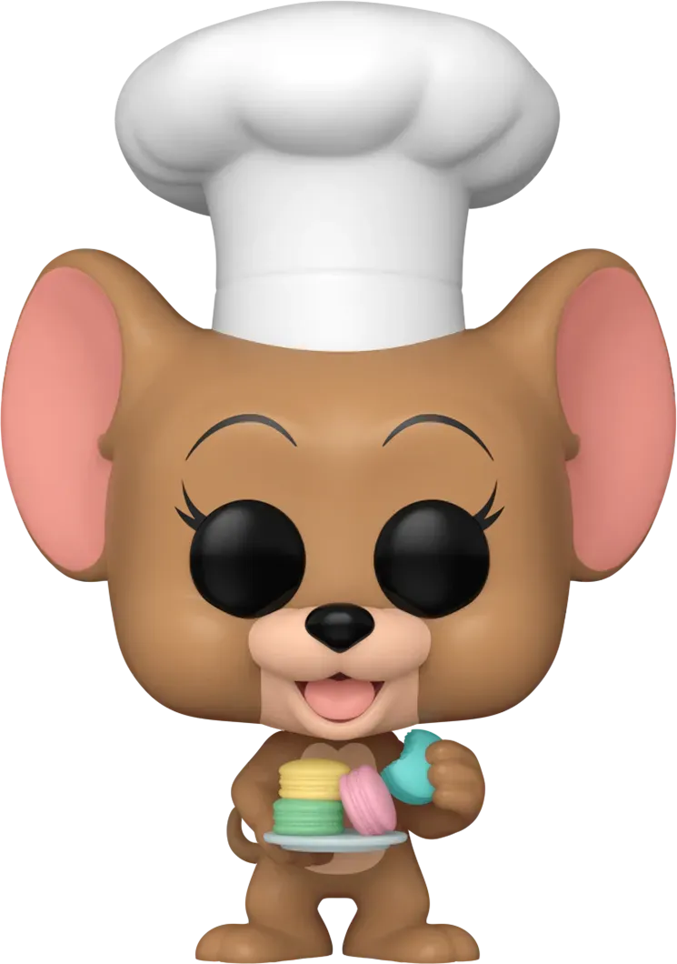 FUN80160 Tom & Jerry - Jerry with Macaroons Pop! Vinyl - Funko - Titan Pop Culture