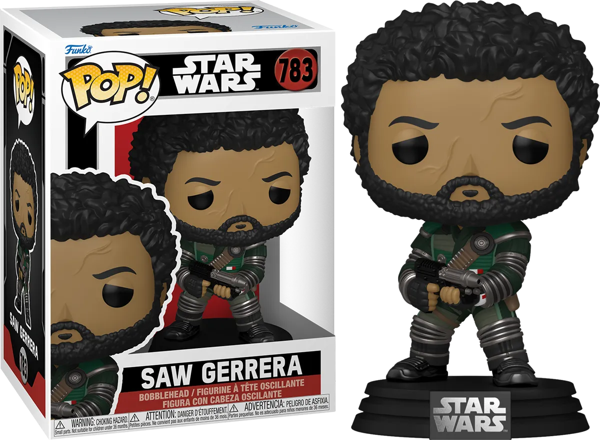FUN80165 Star Wars: Andor - Saw Gerrera Pop! Vinyl - Funko - Titan Pop Culture