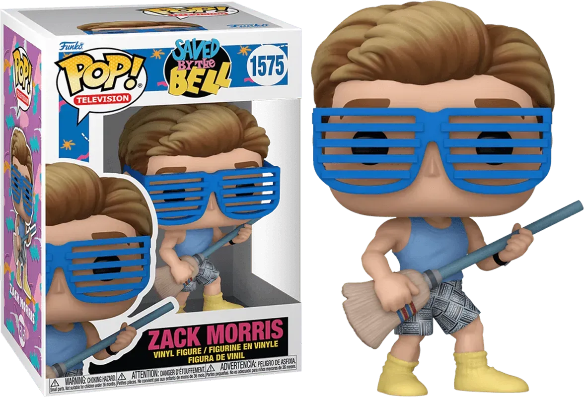 FUN80181 + FUN80183 + FUN80184 Saved by the Bell: 30th Anniversary - Bayside Trouble Pop! Vinyl Bundle (Set of 3) - Funko - Titan Pop Culture