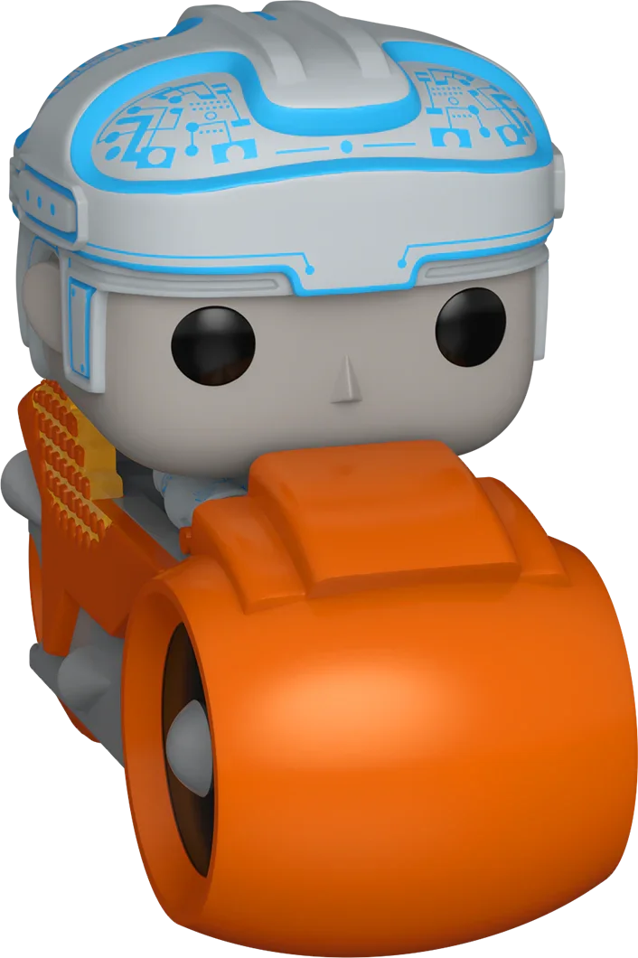 FUN80206 Tron (1982) - Tron on Light Cycle Pop! Rides Vinyl - Funko - Titan Pop Culture