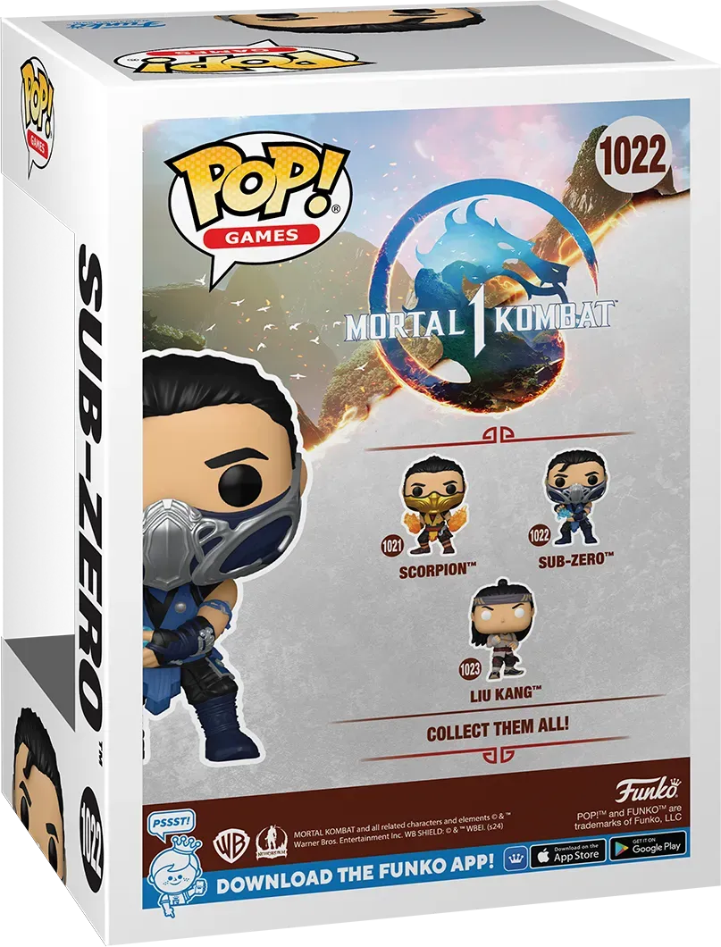 FUN80275 Mortal Kombat 1 - Sub-Zero (Ice Hands) Pop! Vinyl - Funko - Titan Pop Culture