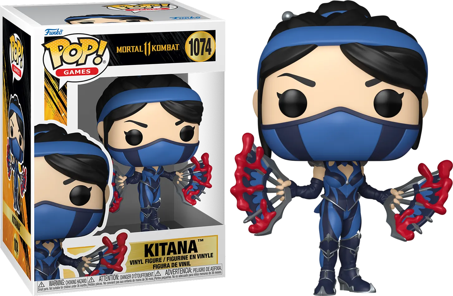 FUN80304 Mortal Kombat 11 - Kitana Fatality Pop! Vinyl - Funko - Titan Pop Culture