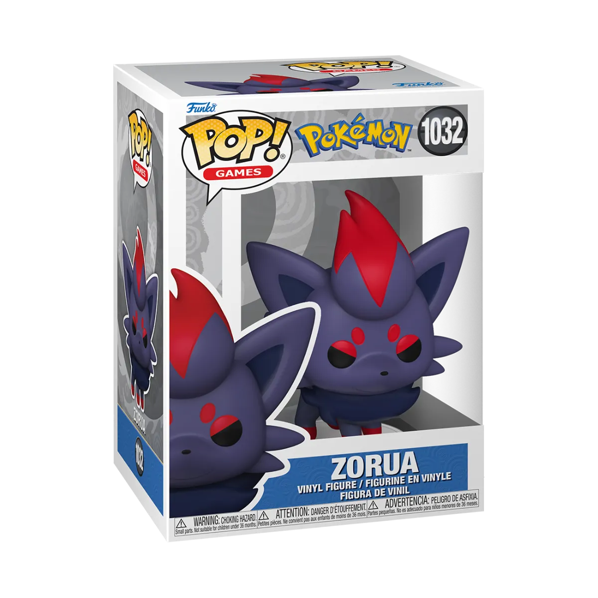 FUN80312 Pokemon - Zorua Pop! Vinyl - Funko - Titan Pop Culture
