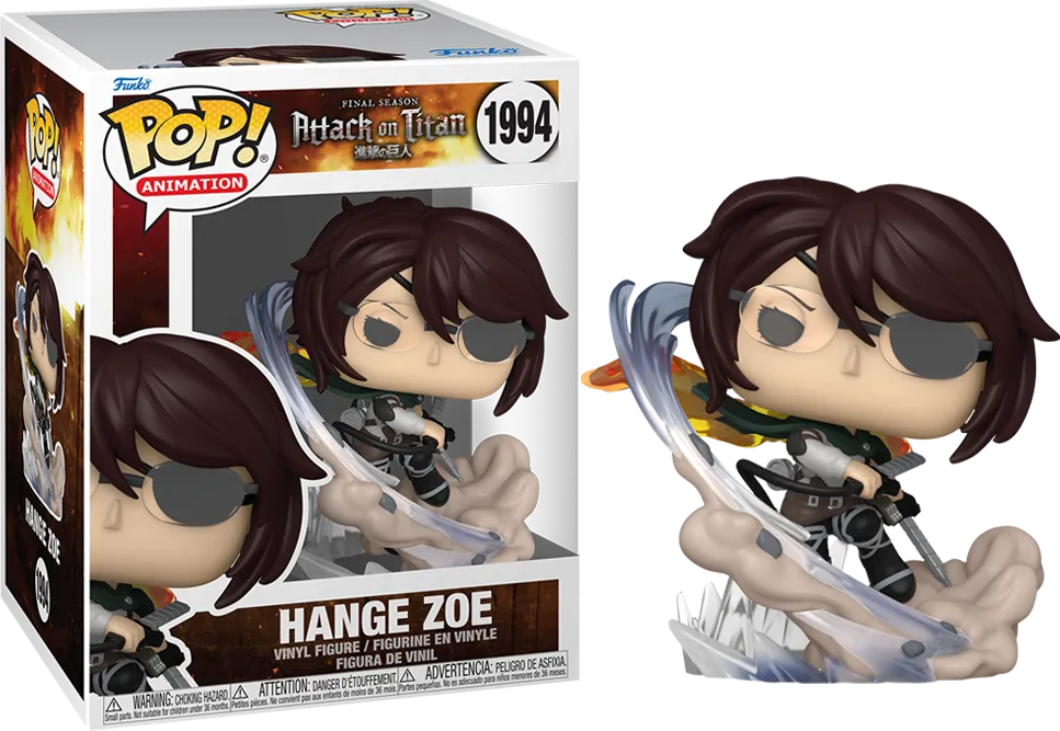 FUN80371 Attack on Titan - Zoe Hange Pop! Premium - Funko - Titan Pop Culture
