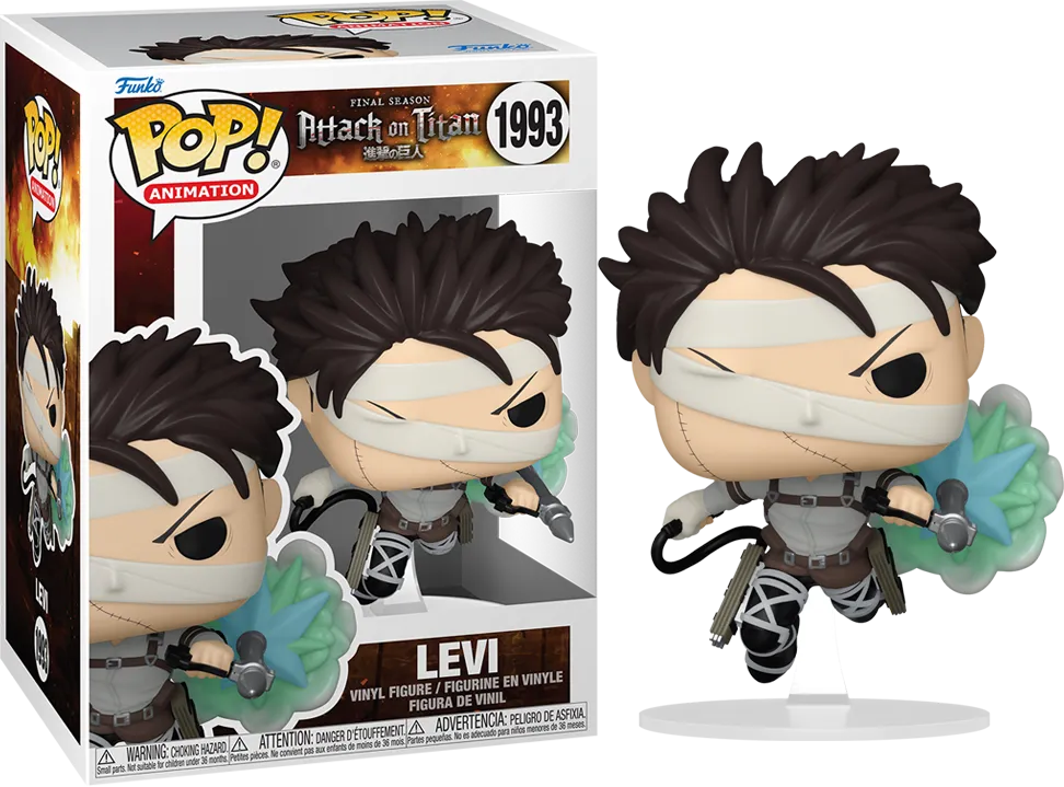 FUN80373 Attack on Titan - Levi Pop! Vinyl - Funko - Titan Pop Culture
