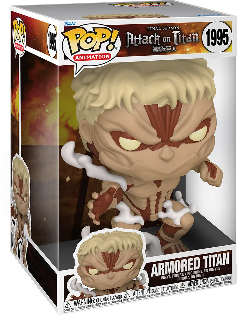 FUN80374 Attack on Titan - Armoured Titan 10" Pop! Vinyl - Funko - Titan Pop Culture