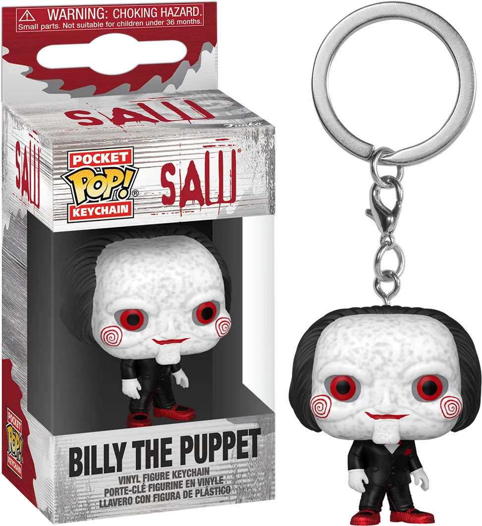 FUN80690 Saw: 10th Anniversary - Billy Pop! Keychain - Funko - Titan Pop Culture