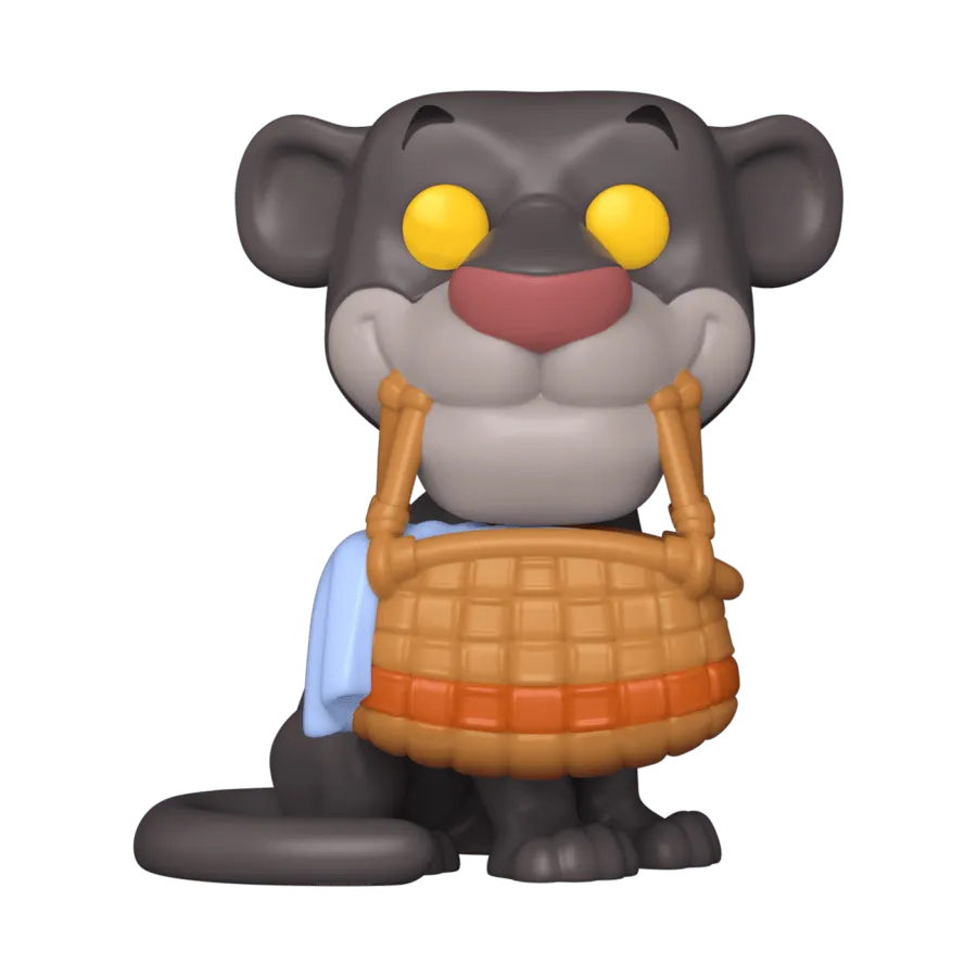 FUN80786 Jungle Book - Bagheera with basket Pop! Vinyl - Funko - Titan Pop Culture