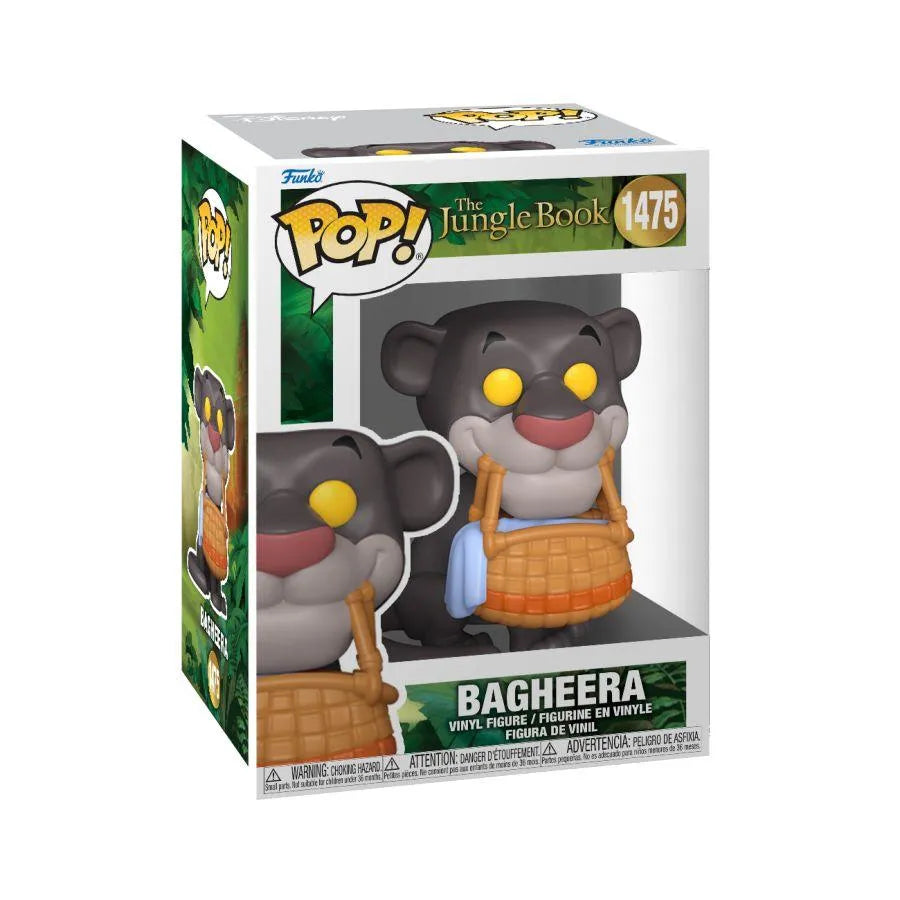 FUN80786 Jungle Book - Bagheera with basket Pop! Vinyl - Funko - Titan Pop Culture