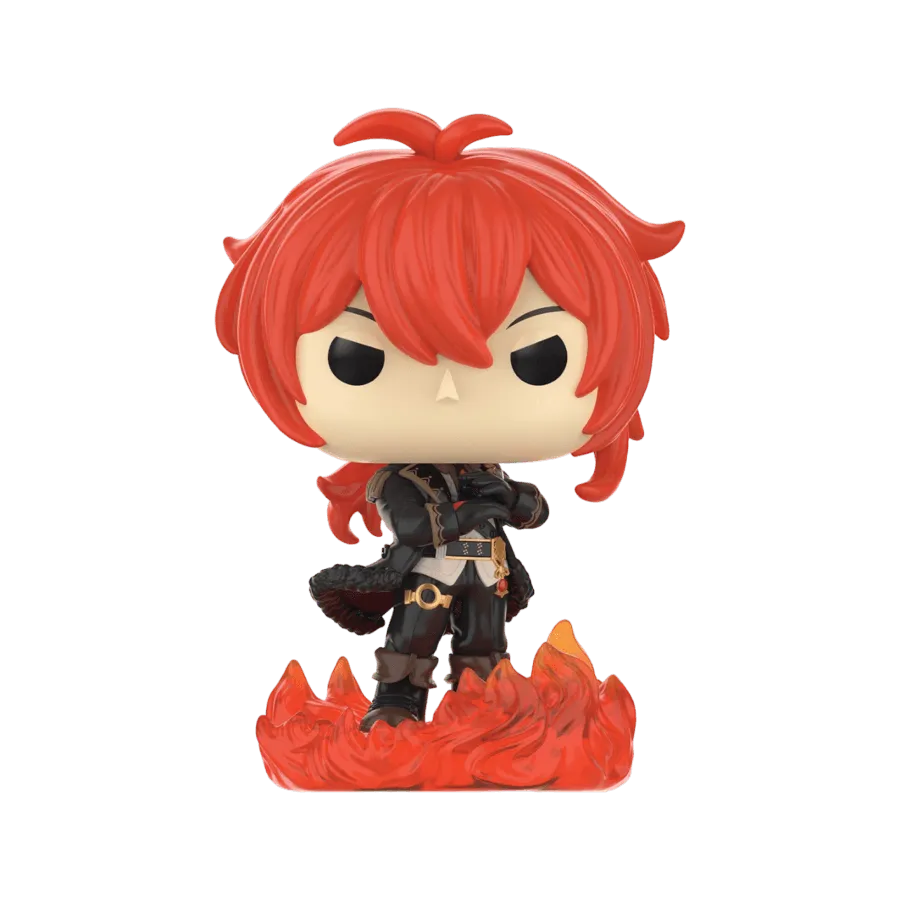 FUN80895 Genshin Impact - Diluc Ragnvindr Pop! Vinyl - Funko - Titan Pop Culture