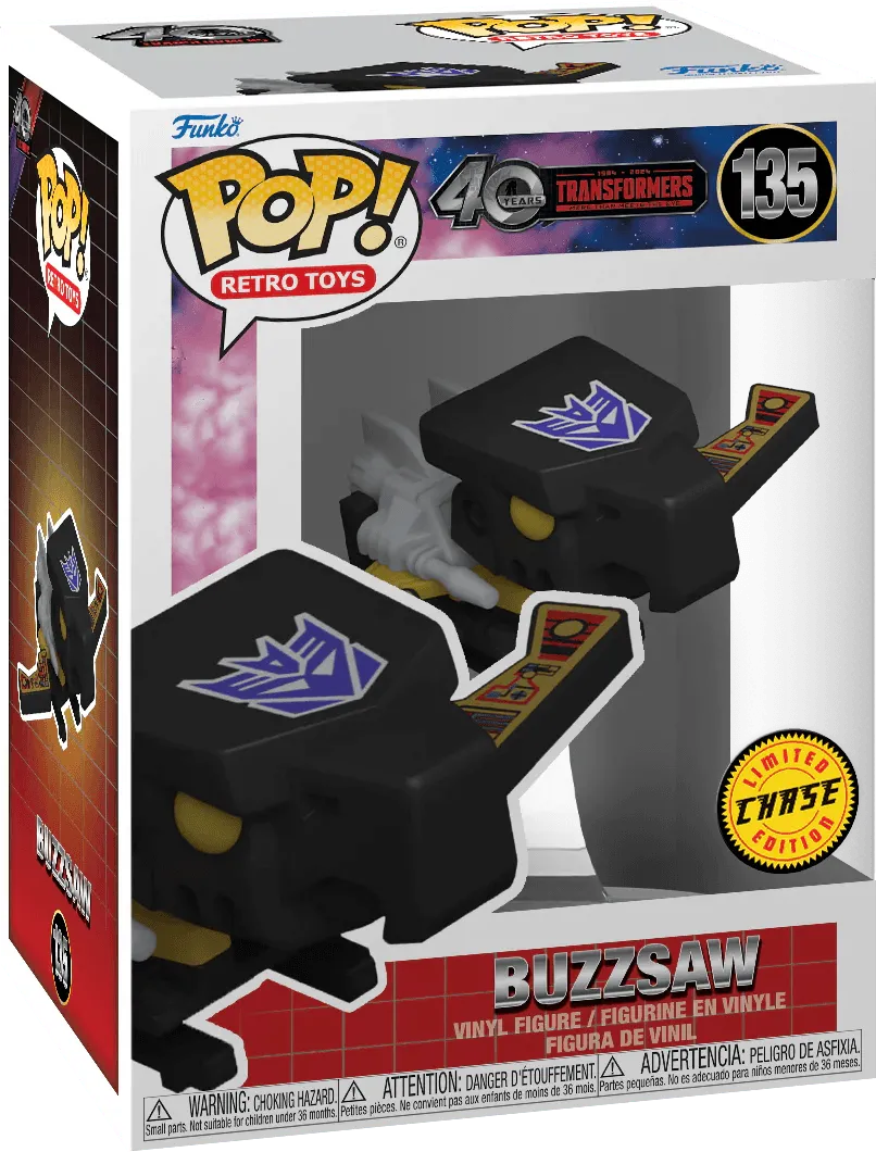 FUN80985 Transformers: Generation 1 - Laserbeak (with chase) Pop! Vinyl - Funko - Titan Pop Culture