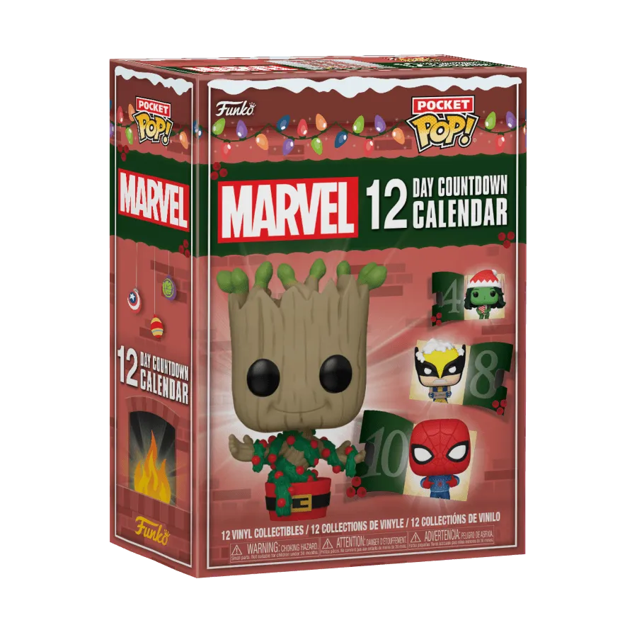 FUN80990 Marvel - 2024 12-Day Countdown Calendar - Funko - Titan Pop Culture