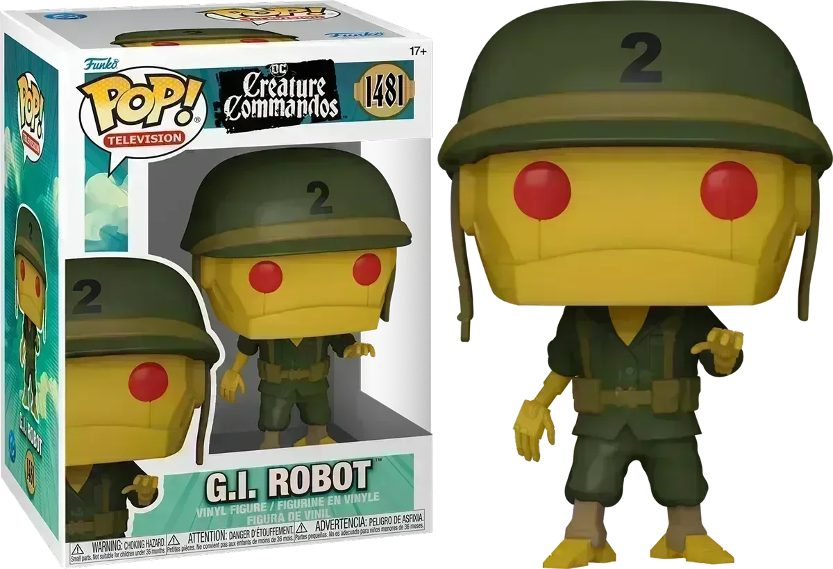 FUN81030 + FUN81031 + FUN81032 + FUN81033 + FUN81034 + FUN83055 DC: Creature Commandos - Task Force M Pop! Vinyl Bundle (Set of 6) - Funko - Titan Pop Culture