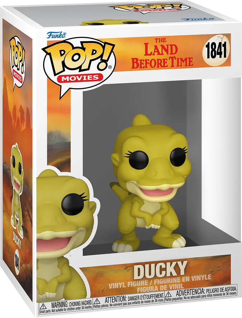 FUN81187 The Land Before Time - Ducky Pop! Vinyl - Funko - Titan Pop Culture