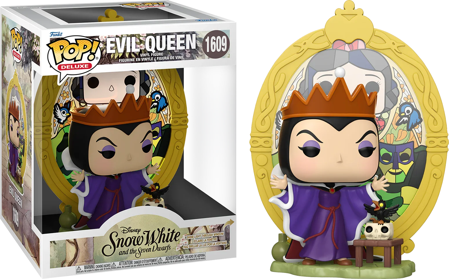 Disney: Villains - Evil Queen (Stained Glass) Pop! Deluxe