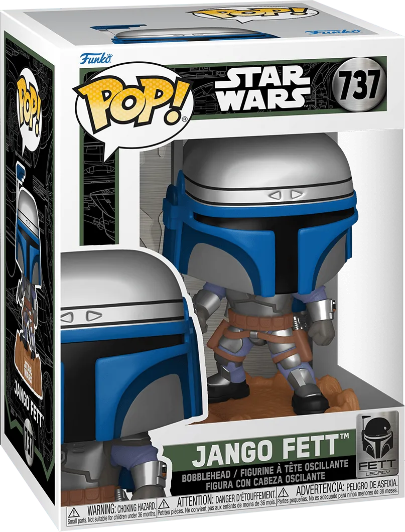 FUN82725 Star Wars: Fett Legacy - Jango Fett Pop! Vinyl - Funko - Titan Pop Culture