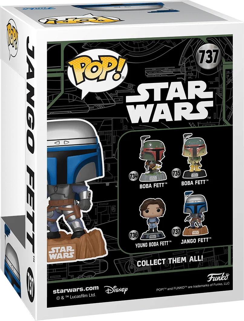 FUN82725 Star Wars: Fett Legacy - Jango Fett Pop! Vinyl - Funko - Titan Pop Culture