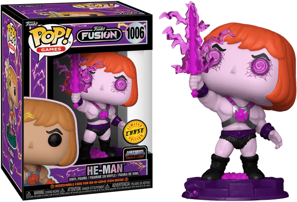 FUN83065 Funko Fusion - He-Man (with chase) Pop! Vinyl - Funko - Titan Pop Culture