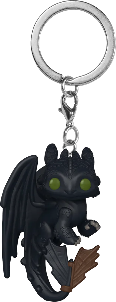 FUN83453 How to Train Your Dragon (2025) - Toothless Pop! Keychain - Funko - Titan Pop Culture