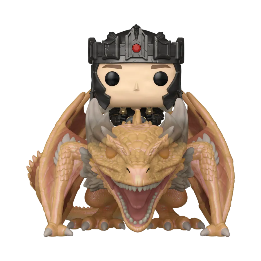 FUN83460 House of the Dragon - Aegon Targaryen with Sunfyre Pop! Ride - Funko - Titan Pop Culture