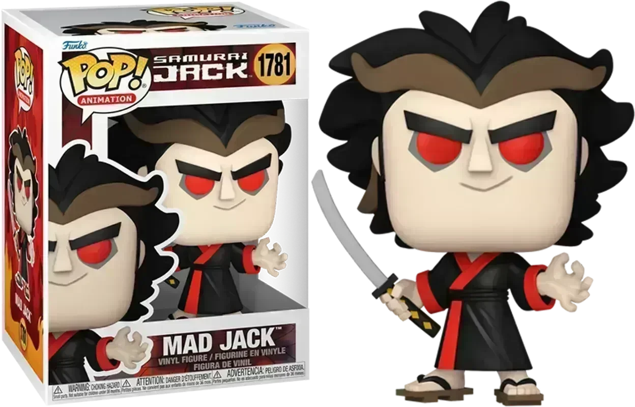FUN83466 Samurai Jack - Mad Jack Pop! Vinyl - Funko - Titan Pop Culture