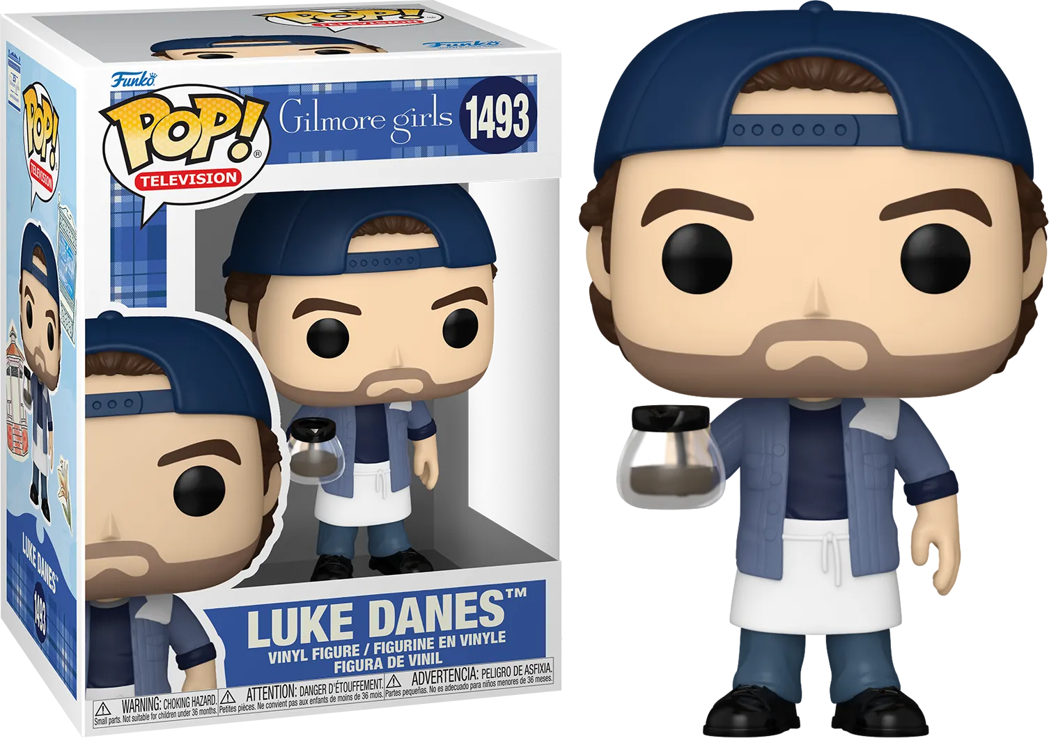 FUN83470 Gilmore Girls - Luke Danes 25th Anniversary Pop! Vinyl - Funko - Titan Pop Culture
