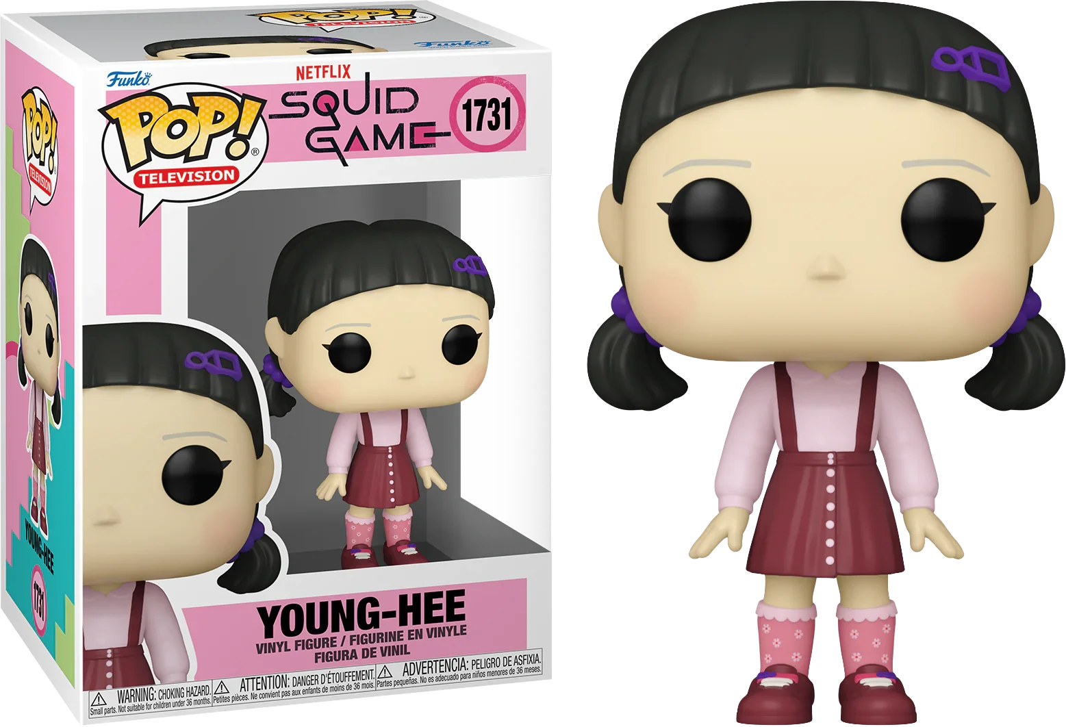 FUN83484 Squid Game - Young Hee (Alt) Pop! Vinyl - Funko - Titan Pop Culture