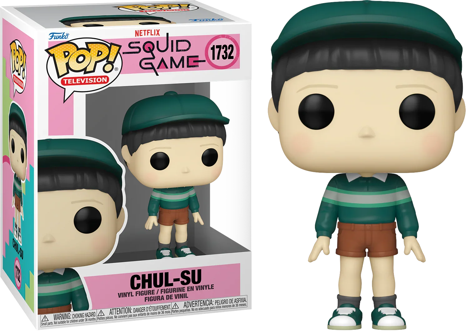 FUN83485 Squid Game - Chuel Su Pop! Vinyl - Funko - Titan Pop Culture