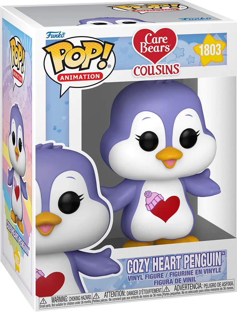 FUN83493 Care Bear Cousins - Cozy Heart Penguin Pop! Vinyl - Funko - Titan Pop Culture