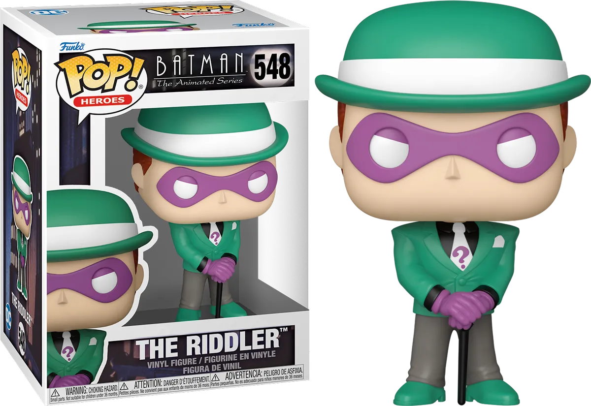 FUN83516 Batman: The Animated Series - The Riddler Pop! Vinyl - Funko - Titan Pop Culture