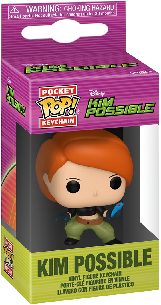 FUN83527 Kim Possible - Kim Pop! Keychain - Funko - Titan Pop Culture