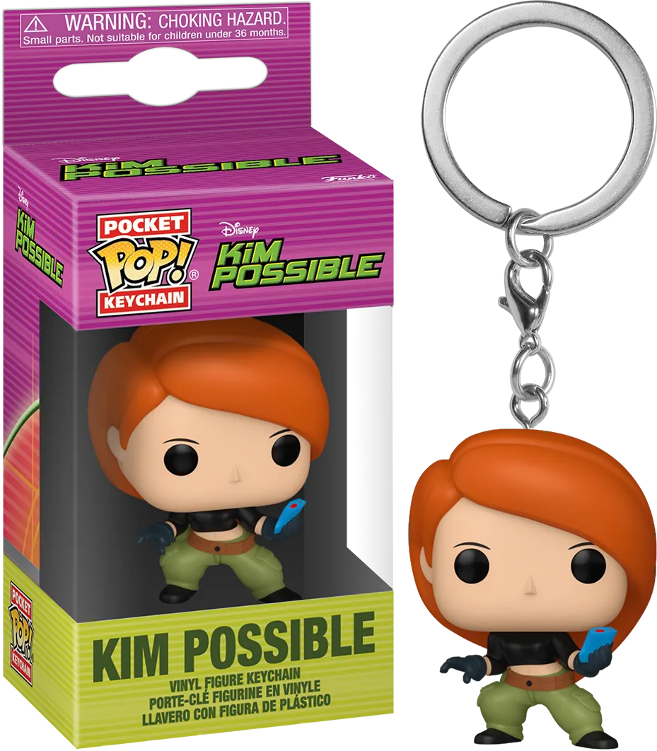 FUN83527 Kim Possible - Kim Pop! Keychain - Funko - Titan Pop Culture